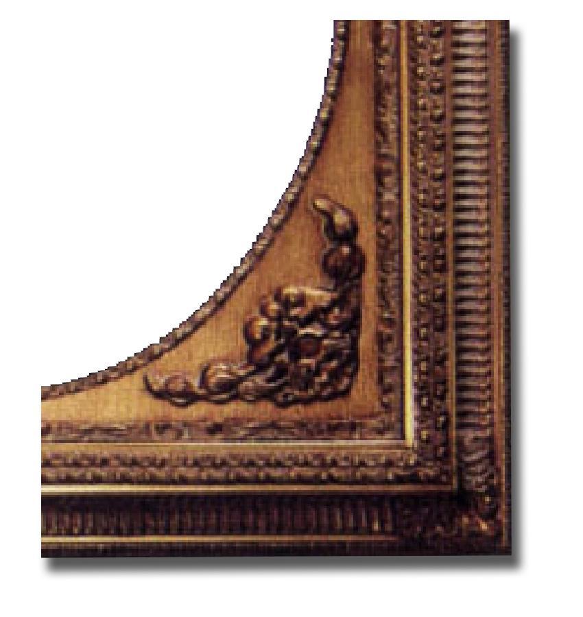 50x60 cm or 20x24 ins, wooden frame