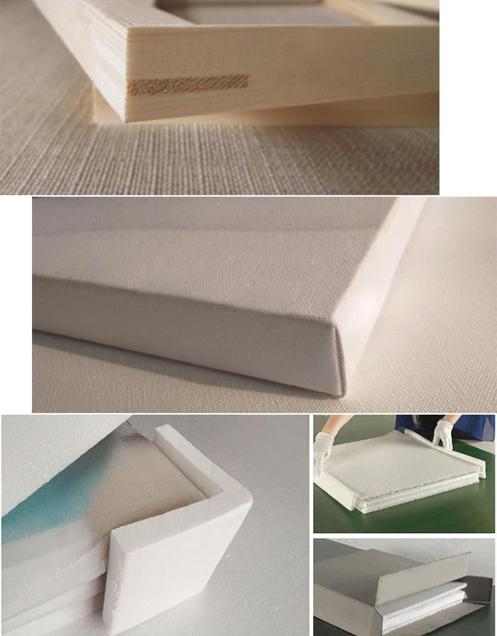 Abstract, includes 4 parts, 100x48 ins