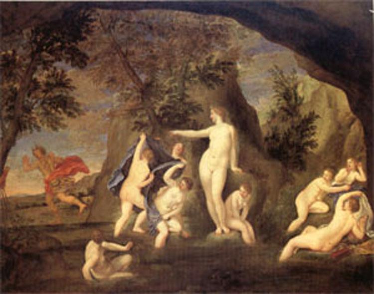 Acteon Changed into a Stag,Albani Francesco,60x50cm