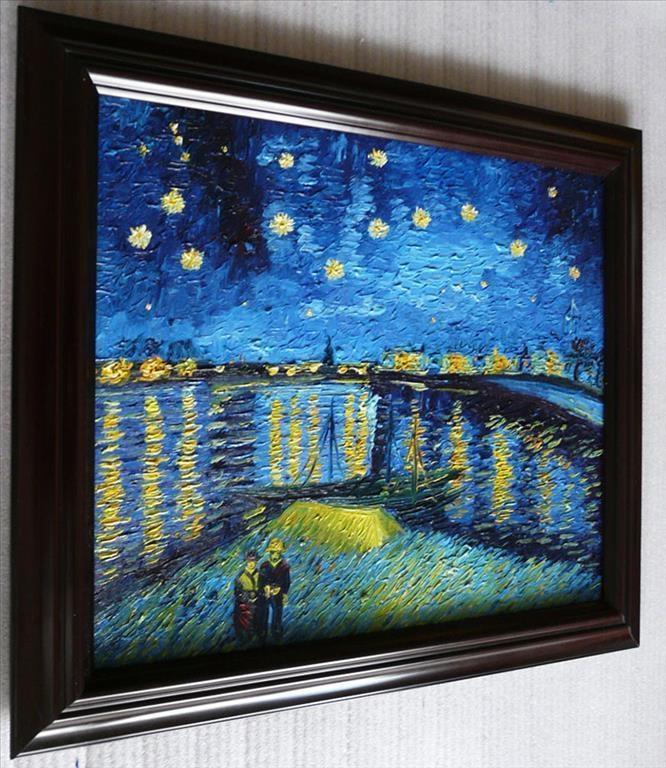 After Vincent van Gogh, Starry Night 50x60 oil painting print
