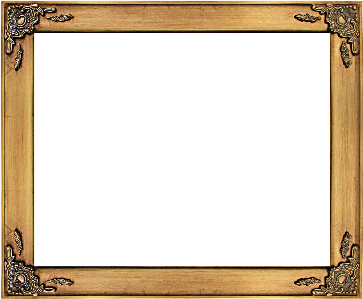 Beveled mirror in solid wood, 24x46 ins