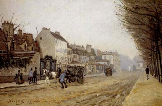 Boulevard Heloise,Argenteuil, Alfred Sisley, 60x40 cm