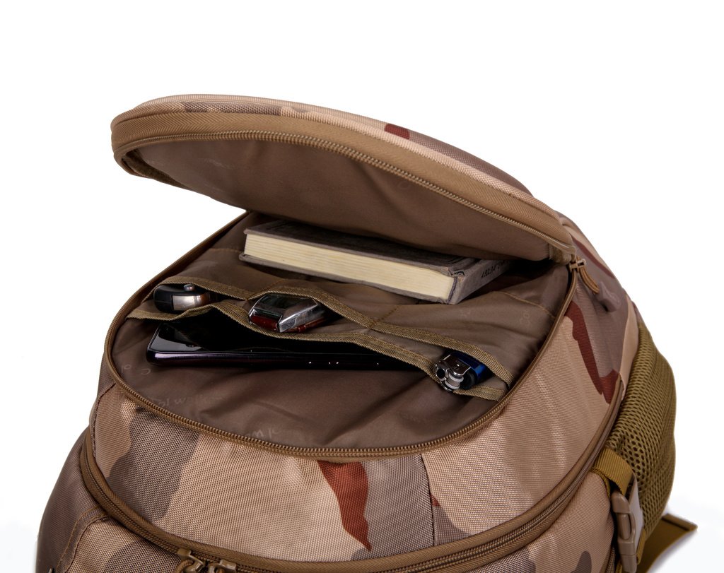 Camouflage backpack