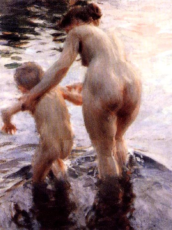 En premiar (A premiere),Anders Zorn,76x56cm