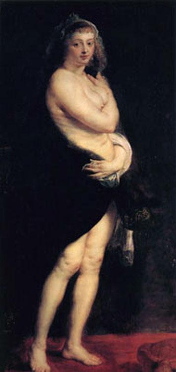 Helena Fourment in a Fur Wrap or Het Pelsken, Peter Paul Rubens