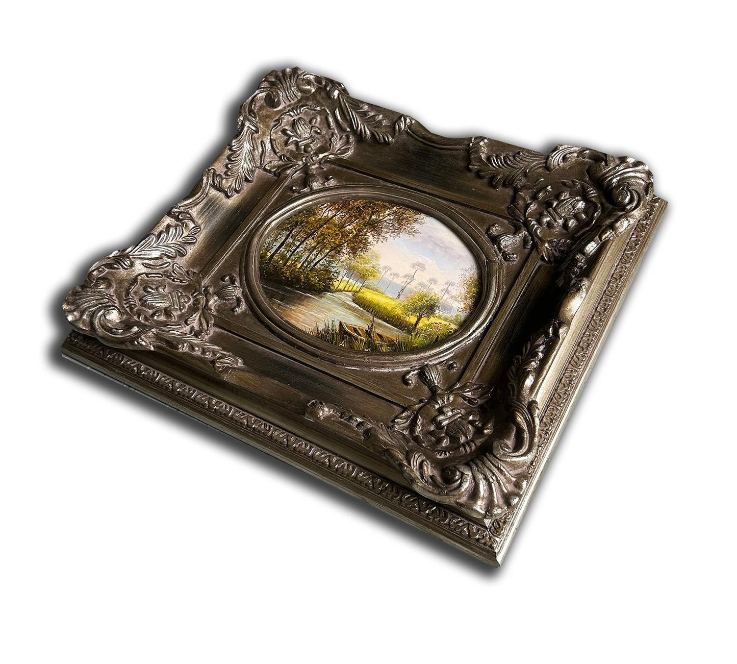 Landscape, Albert Bierstadt, 40x45 cm eller 16x18 ins