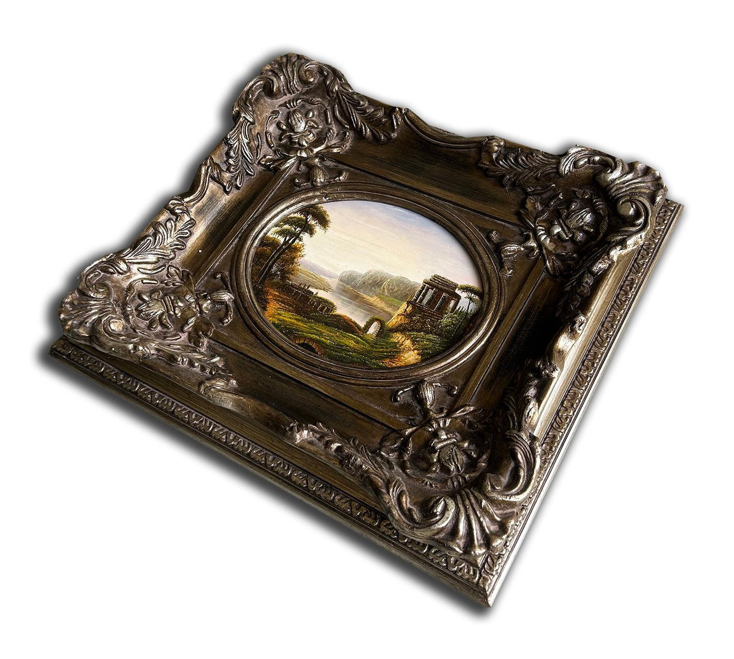 Landscape, Albert Bierstadt, 40x45 cm eller 16x18 ins