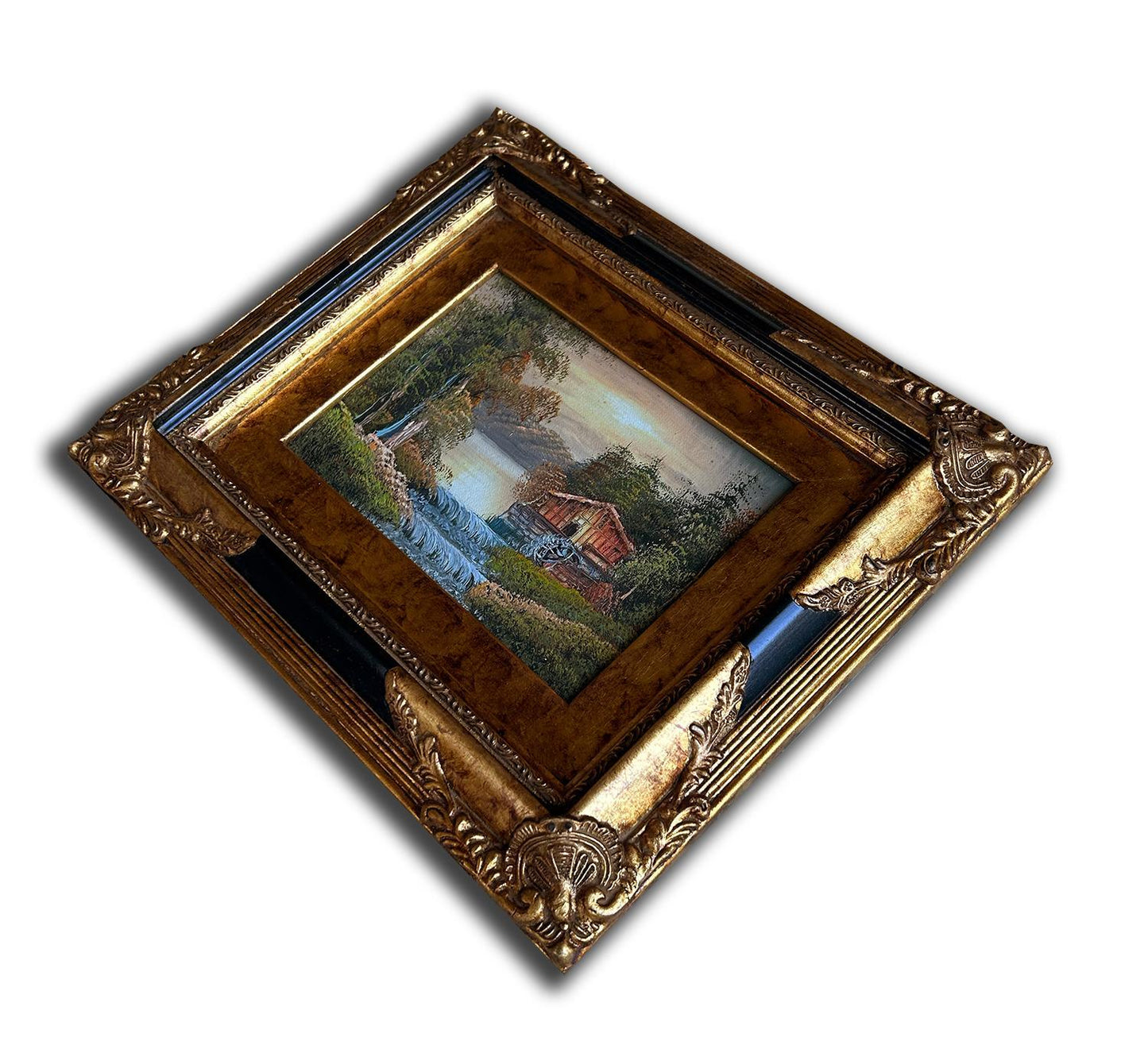 Landscape, hand-painted 25x30 cm eller 10x12 ins