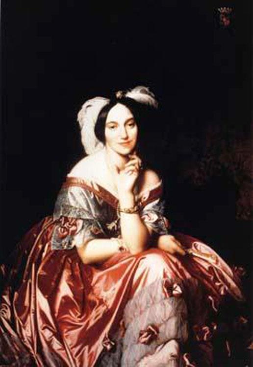 Portrait of Baroness Betty de Rothschild,Jean Auguste Dominique Ingres