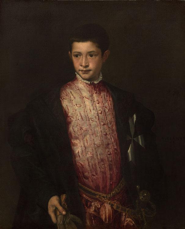 Ranuccio Farnese,Titian,50x40cm