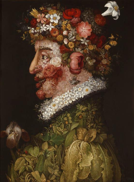 Spring,Giuseppe Arcimboldo,50x40cm