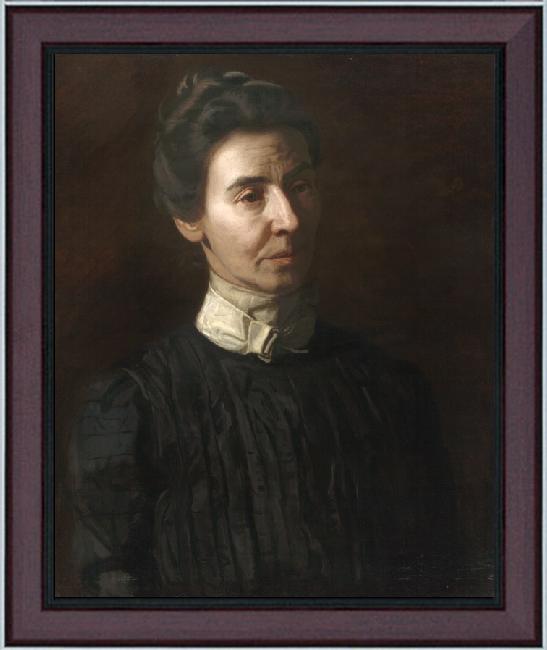 The Portrait of Mary,Thomas Eakins,61x51cm