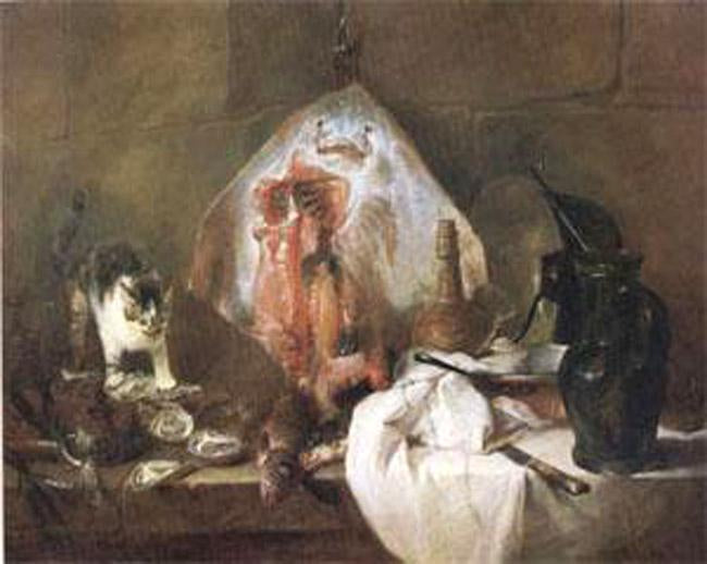 The Ray,Jean Baptiste Simeon Chardin,50x40cm
