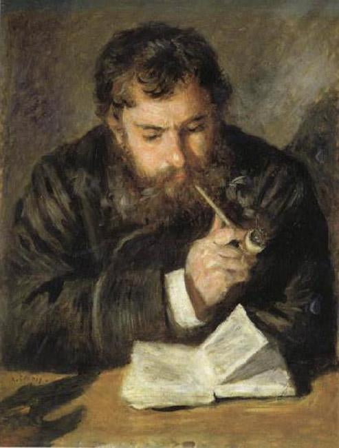The Reader,Claude Monet,65.1x49.4cm