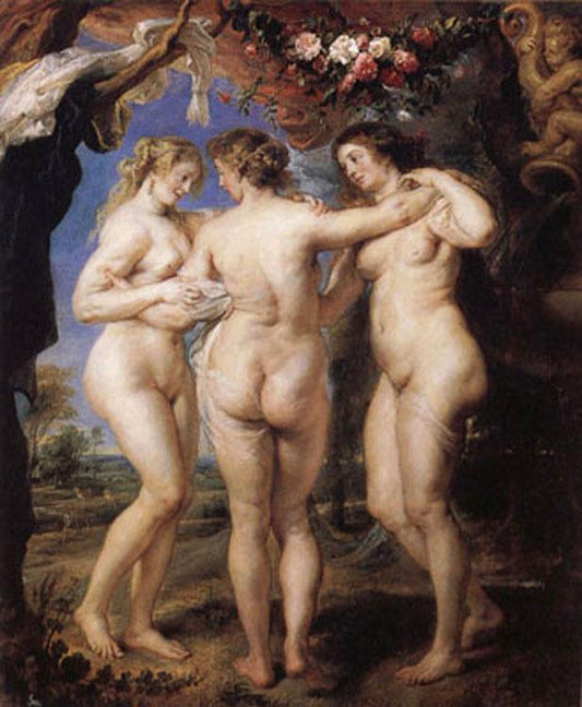 The Tbree Graces, Peter Paul Rubens,60x50cm