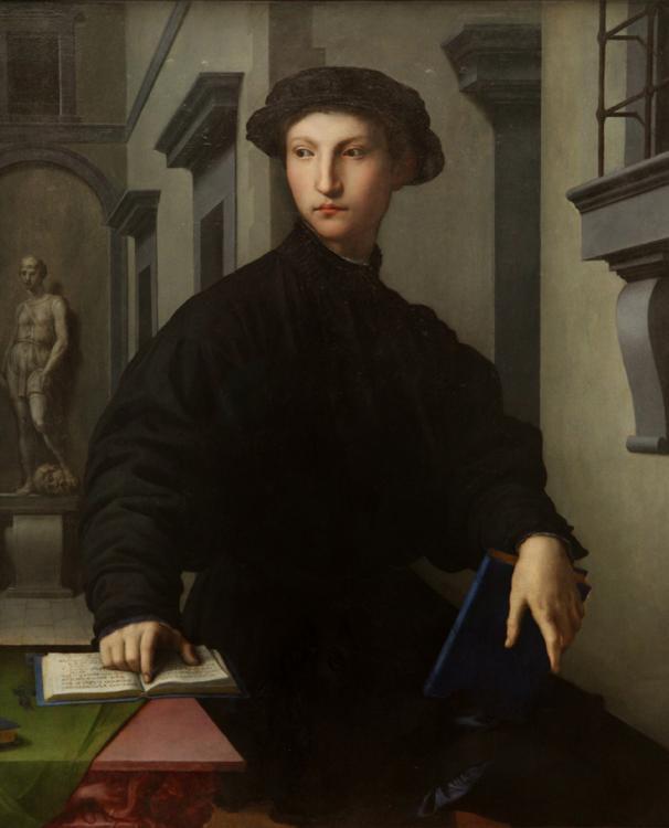 Ugolino Martelli,Agnolo Bronzino,50x40cm