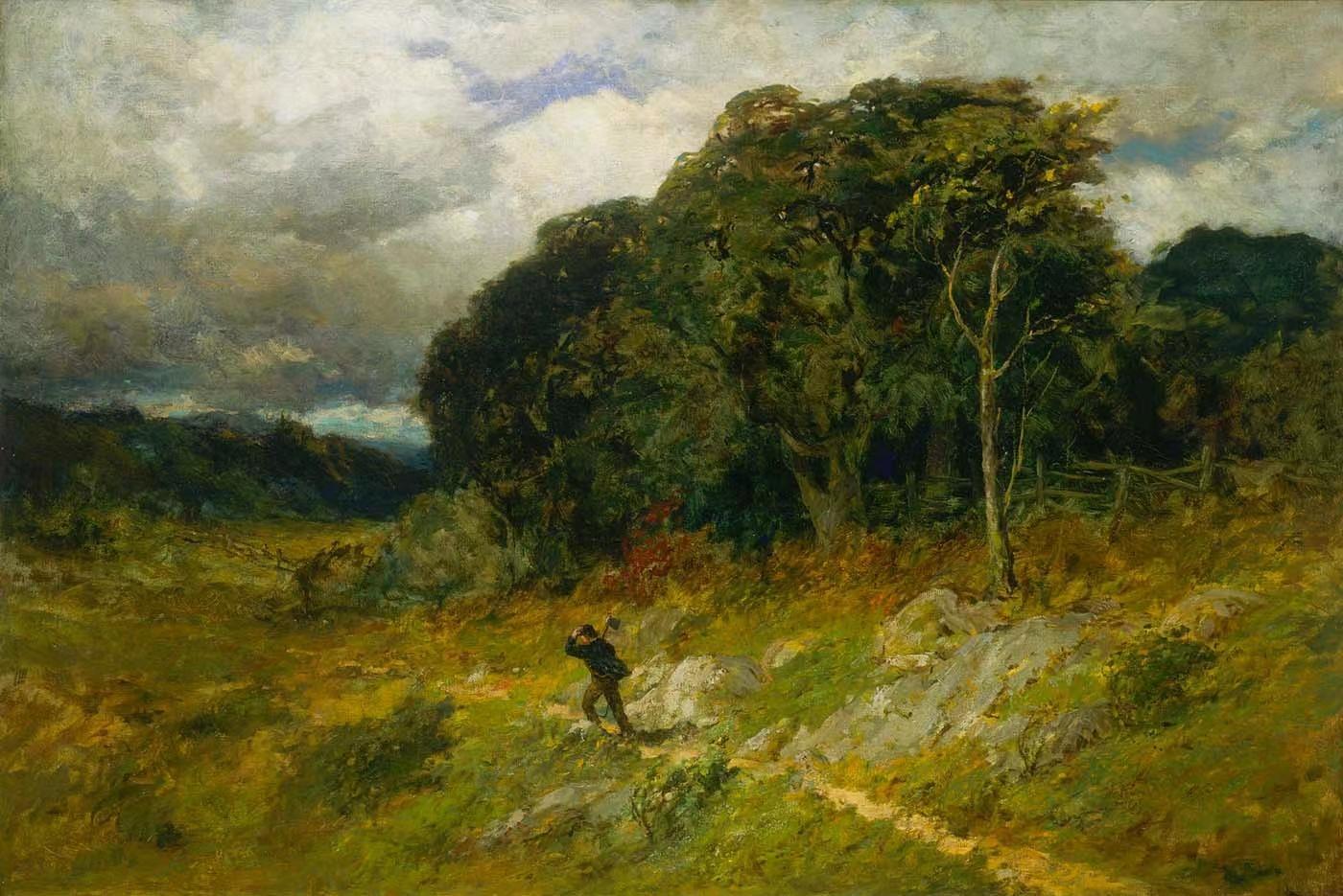 Approaching Storm,Edward Mitchell Bannister,1828-1901
