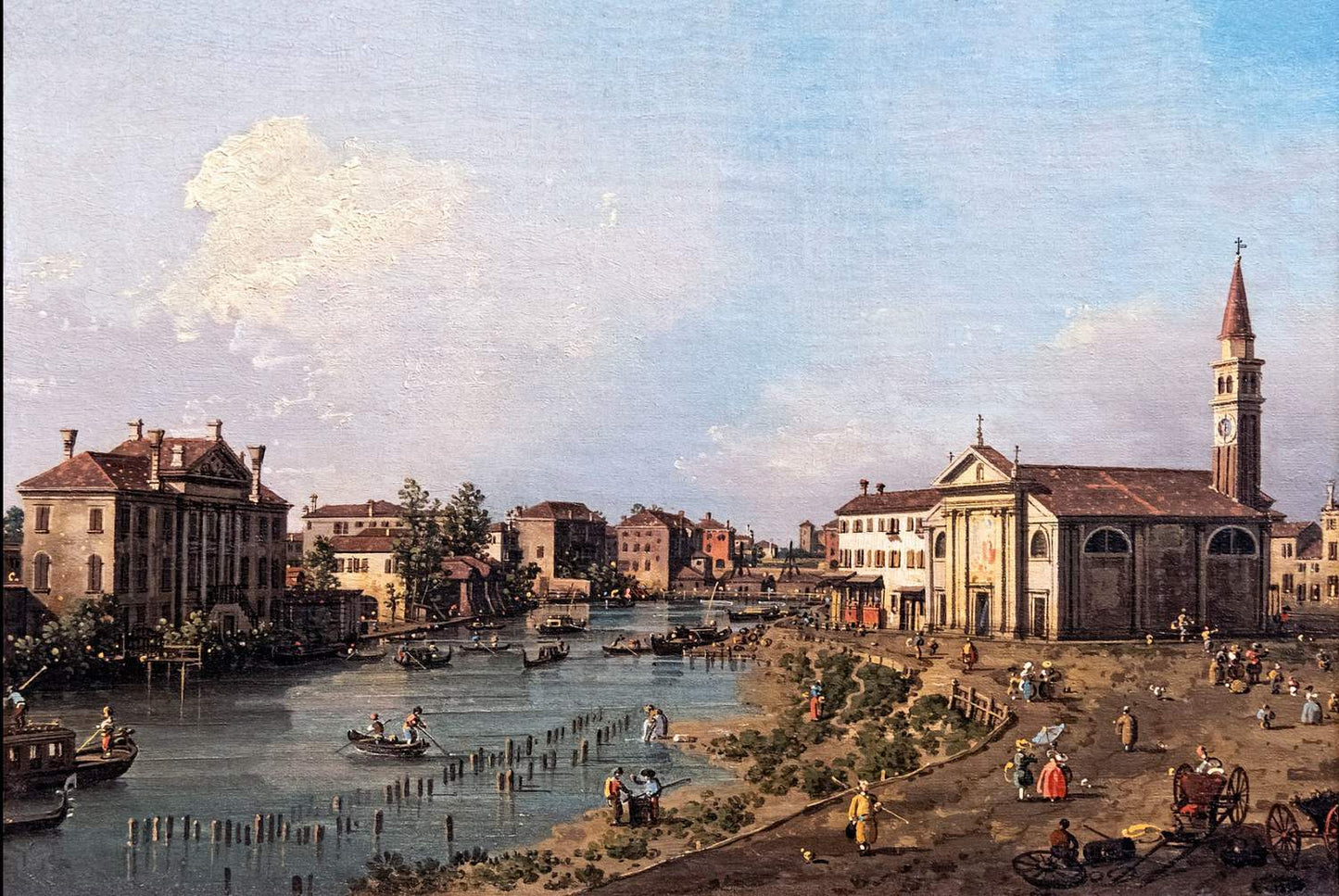 Bemberg Fondation Toulouse - Vue de Dolo, Canaletto