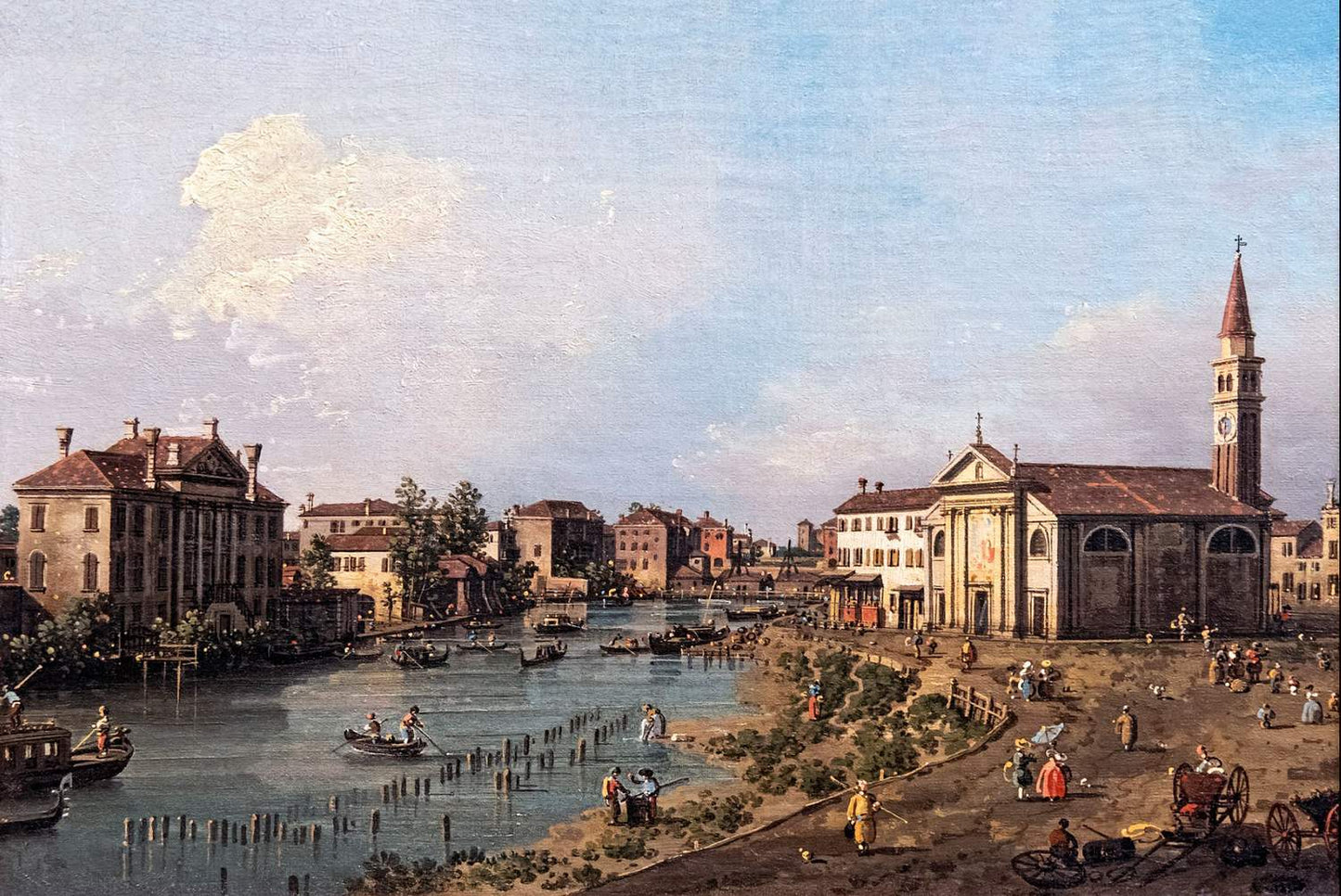 Bemberg Fondation Toulouse - Vue de Dolo, Canaletto