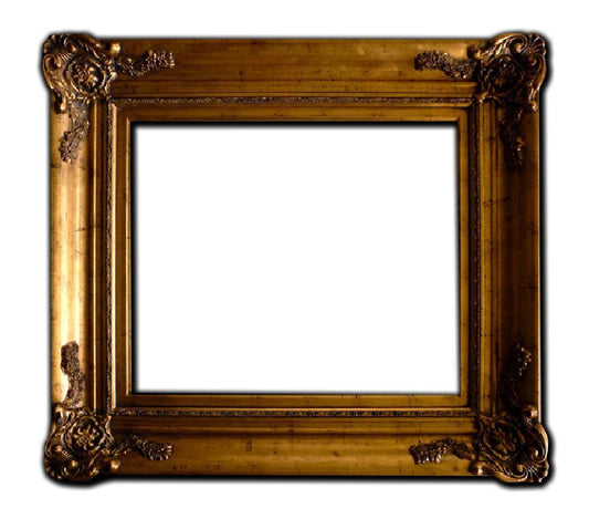 Beveled mirror in solid wood, 62x72 cm