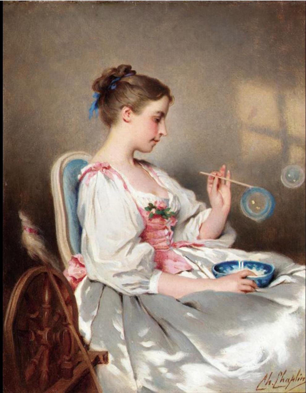 Blowing Bubbles, Charles Joshua Chaplin