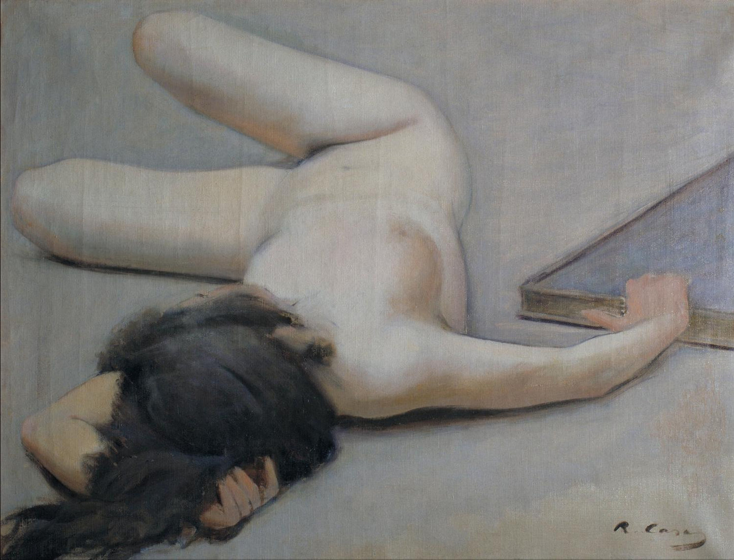 Female Nude, 1894, Ramon Casas