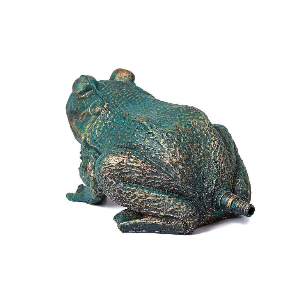 Frog, fountain for your garden 21x14x11 cm