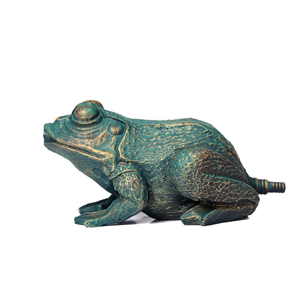 Frog, fountain for your garden 21x14x11 cm