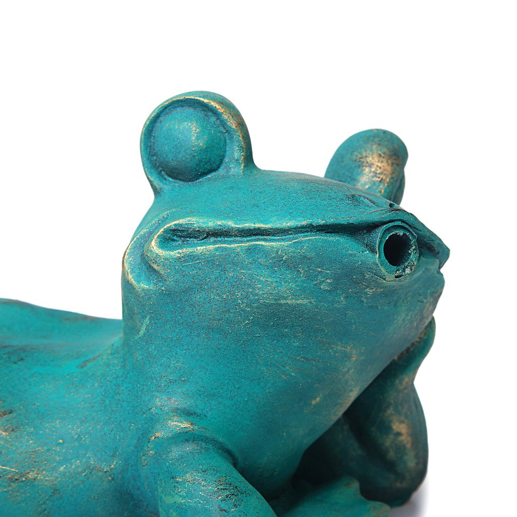 Frog, fountain for your garden 26x14x14 cm