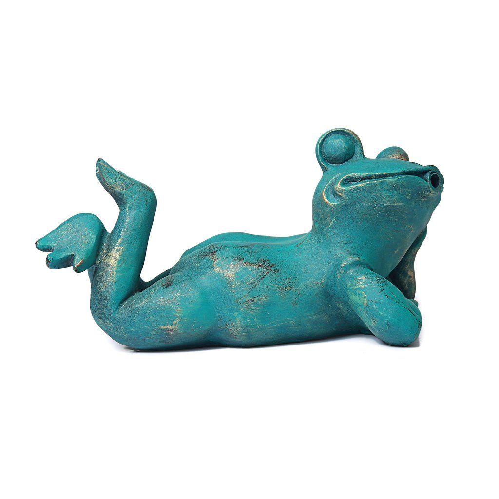 Frog, fountain for your garden 26x14x14 cm