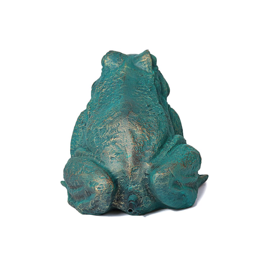 Frog, fountain for your garden 31x24x21 cm