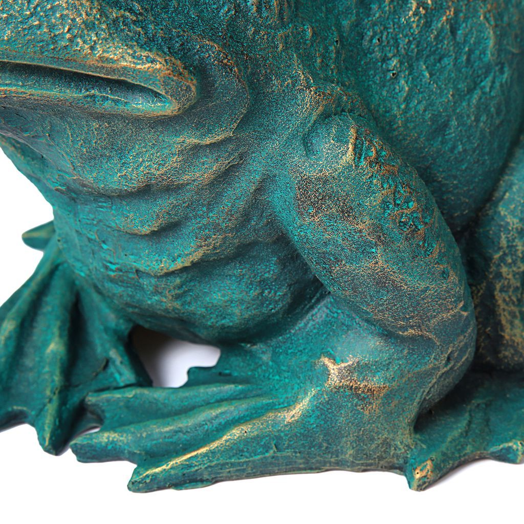 Frog, fountain for your garden 31x24x21 cm