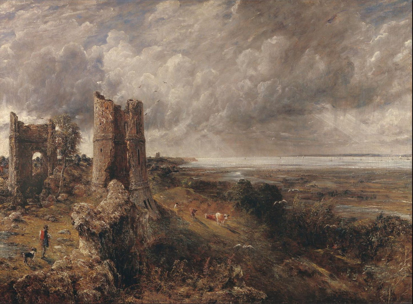Hadleigh Castle (1829), John Constable