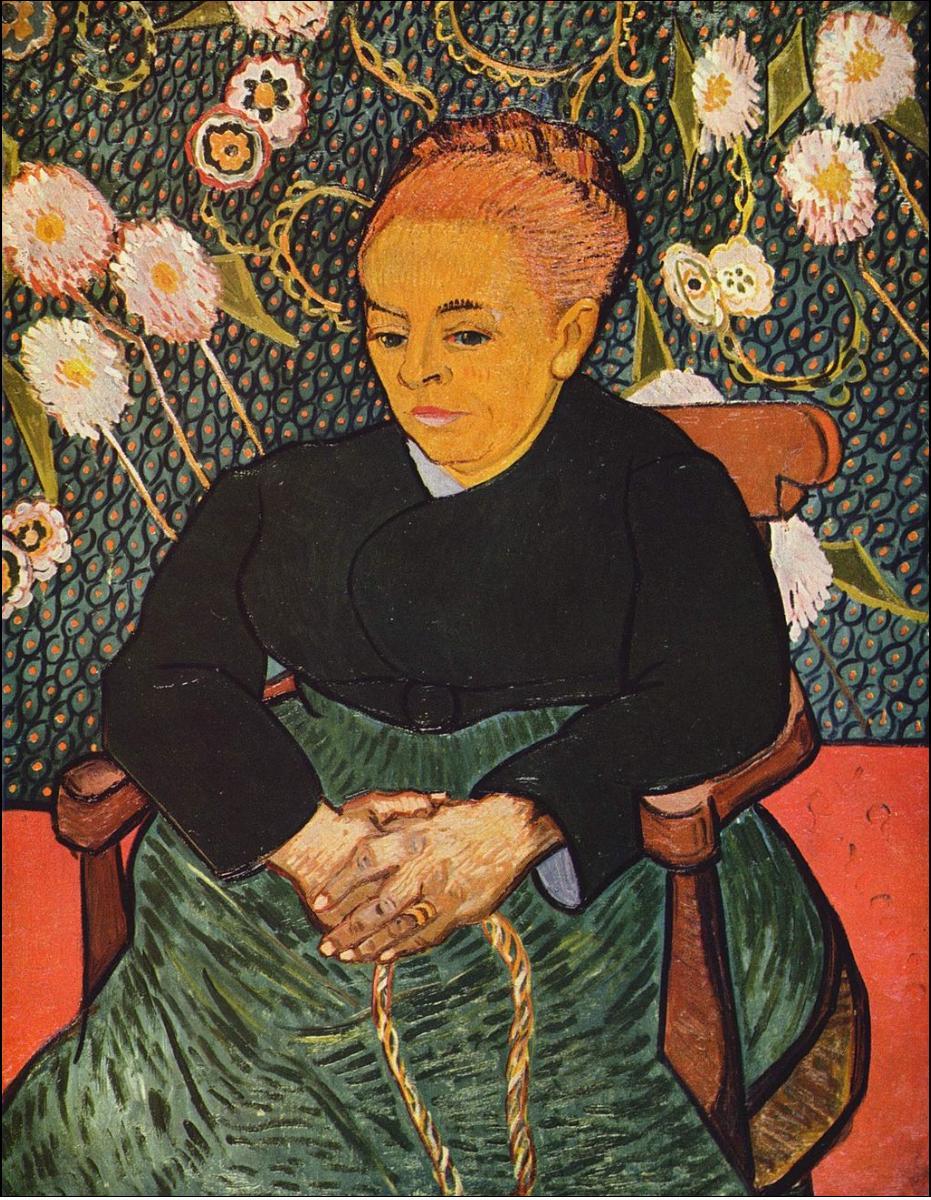 La Berceuse (Augustine Roulin), 1889, Vincent van Gogh