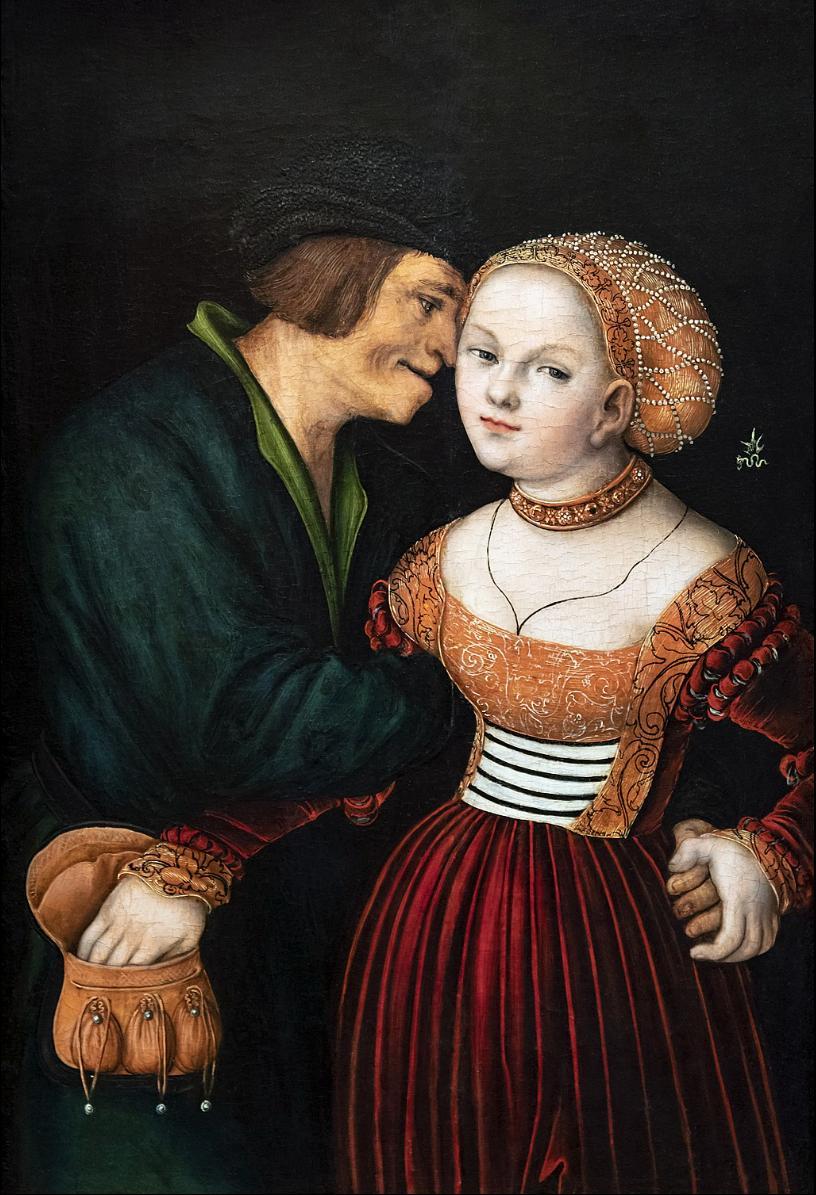 Lovers, Lucas Cranach the Elder