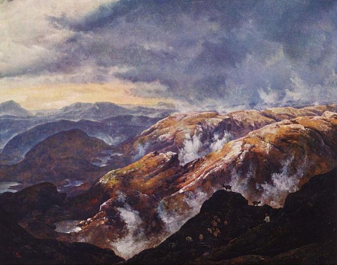 Lyshornet near BergenJohan Christian Claussen Dah