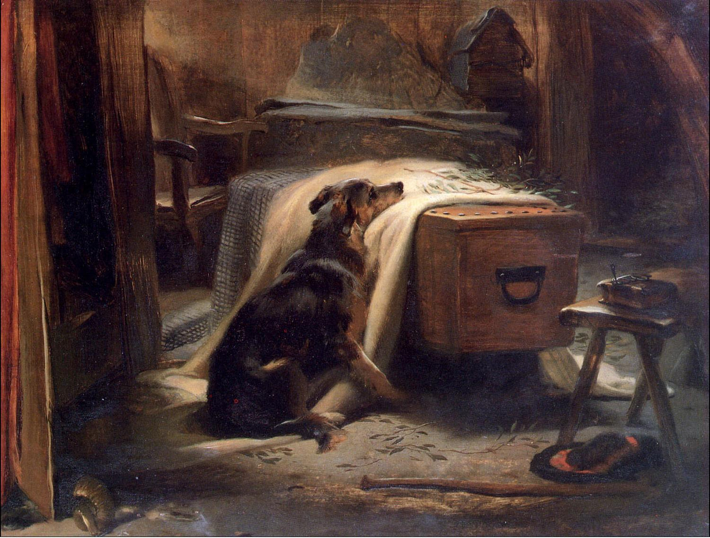 Old Shepherd's Chief Mourner, Edwin Landseer