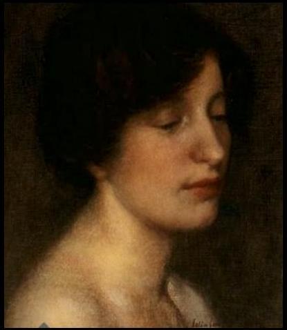 Portrait of Emma Lampert Cooper, Colin Campbell Cooper