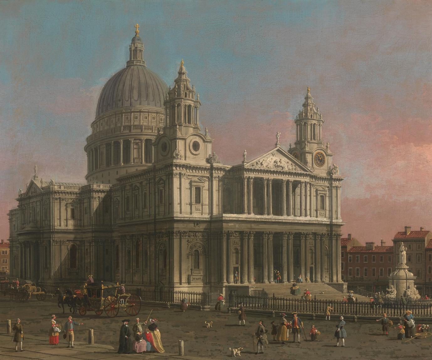 St. Paul's Cathedral, Canaletto