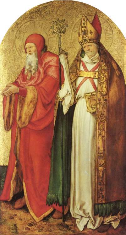 Sts.Simeon and Lazarus,Albrecht Durer,60x33cm