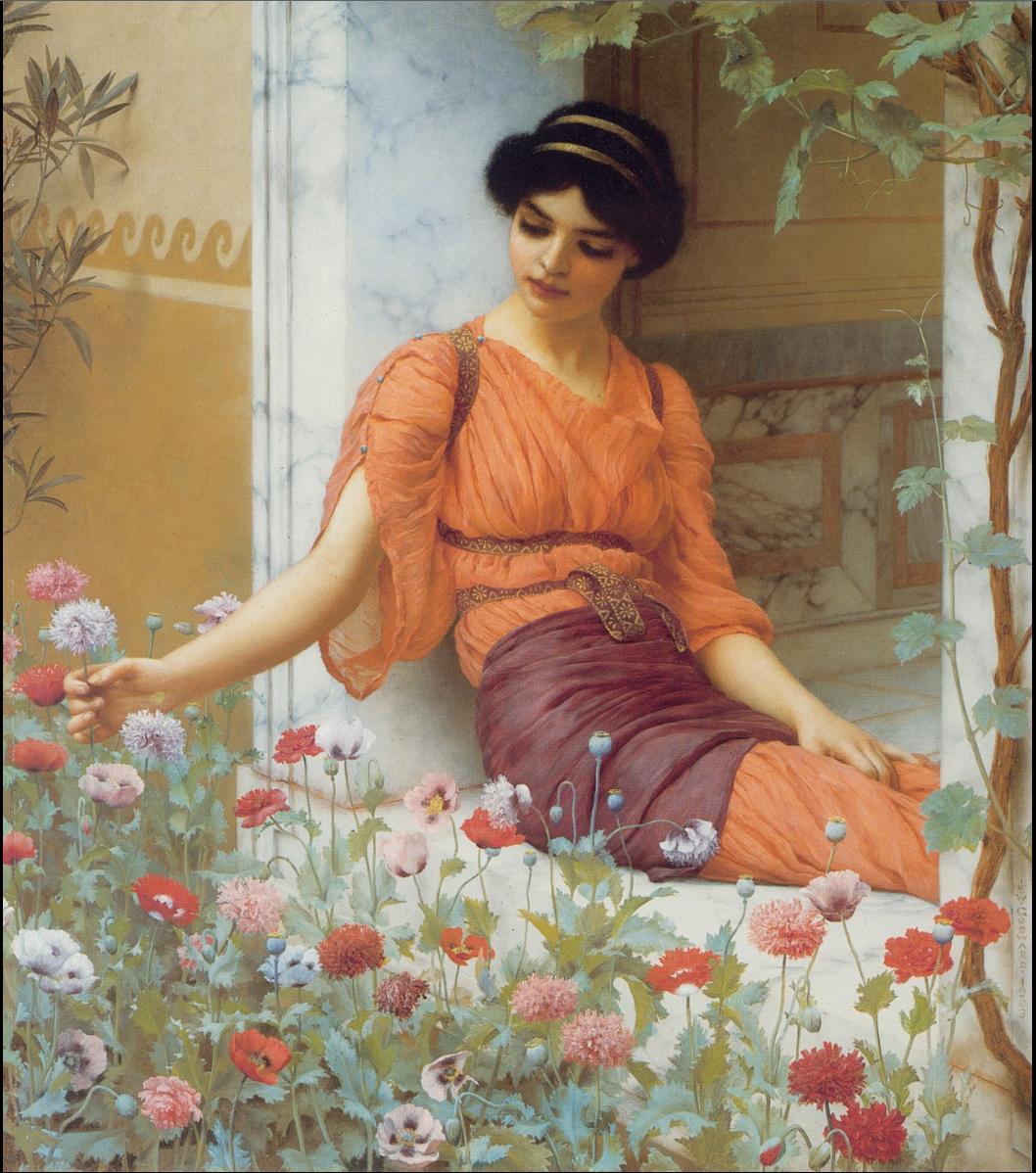 Summer Flowers, 1903, John William Godward