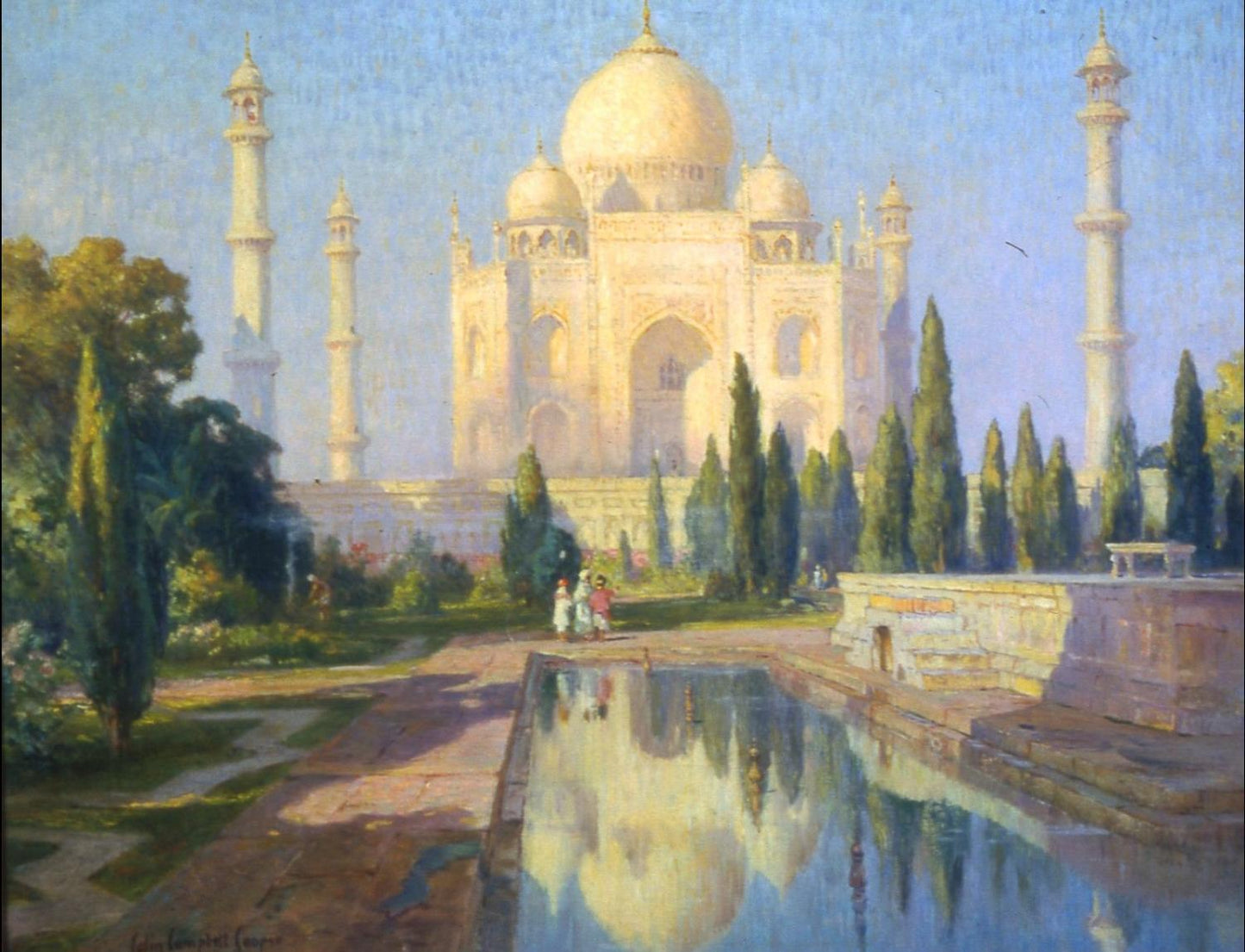 Taj Mahal, Afternoon, 1913, Colin Campbell Cooper
