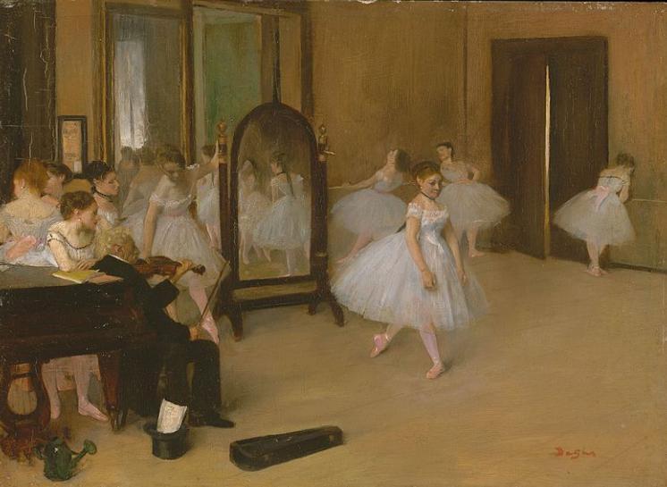The Dancing Class, ,Edgar Degas
