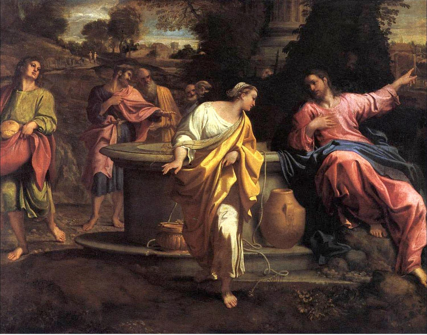 The Samaritan Woman at the Well, Annibale Carracci