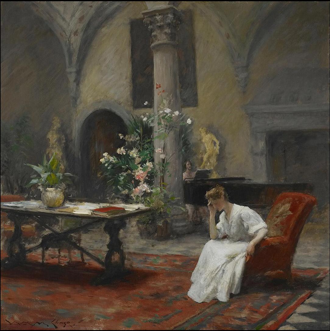 The Song, 1907, William Merritt Chase