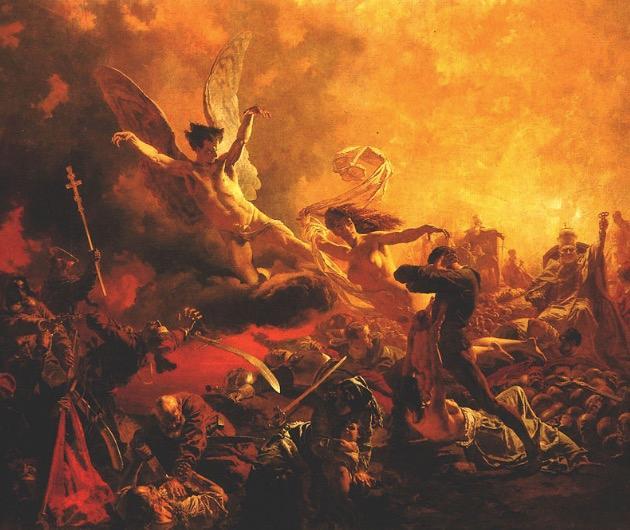 The Triumph of the Genius of Destruction, Mihály Zichy