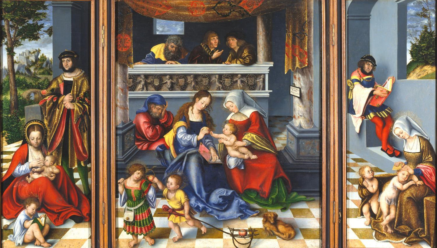 Torgauer Altar, 1509, Lucas Cranach the Elder