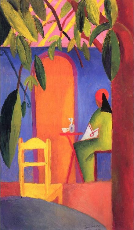 Turkish Café, August Robert Ludwig Macke