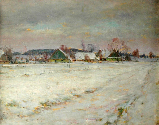 Zima u Hlinska，František Kaván