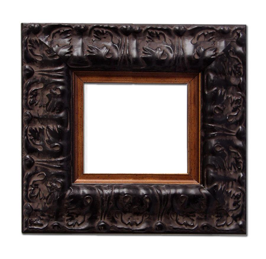 2 pcs, 7,5x7,5 cm or 3x3 ins, wooden photo frame